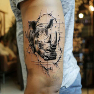 other-animals tattoo design ideas sharp contrast bold lines embodying endurance