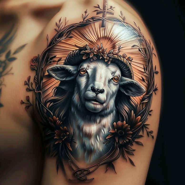 other-animals tattoo design ideas Surrealism phantasmagoria detailed anatomy meaning courage
