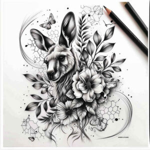 other-animals tattoo design ideas Realism skin texture detailed anatomy symbol of strength