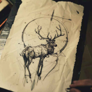 other-animals tattoo design ideas lifelike detailed expressions embodying perseverance