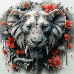 other-animals tattoo design ideas clean fill detailed fur stands for perseverance