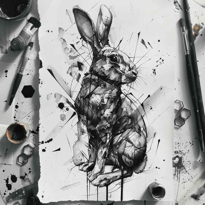 other-animals tattoo design ideas Realism seamless blend expressive perseverance and power