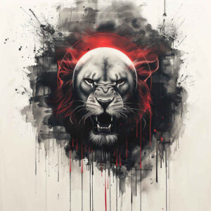 other-animals tattoo design ideas Neotraditional sharp edges feathers courage and power