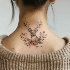 other-animals tattoo design ideas contrasting colors fierce for biceps