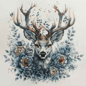 other-animals tattoo design ideas solid fill fierce for calf