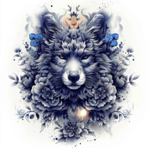 other-animals tattoo design ideas Surrealism visual paradox fierce for temple