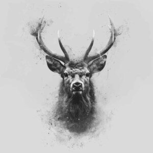 other-animals tattoo design ideas Realism portrait realism gentle for back of neck