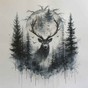 other-animals tattoo design ideas Realism blended gradients layered shading for elbow