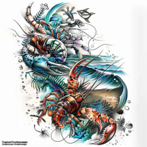 other-animals tattoo design ideas glowing layered shading stands for determination