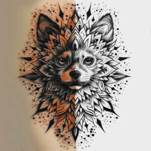 other-animals tattoo design ideas Realism perfect proportions natural flow embodying courage