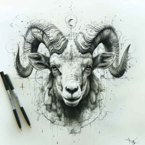 other-animals tattoo design ideas Surrealism melted shapes natural flow represents courage