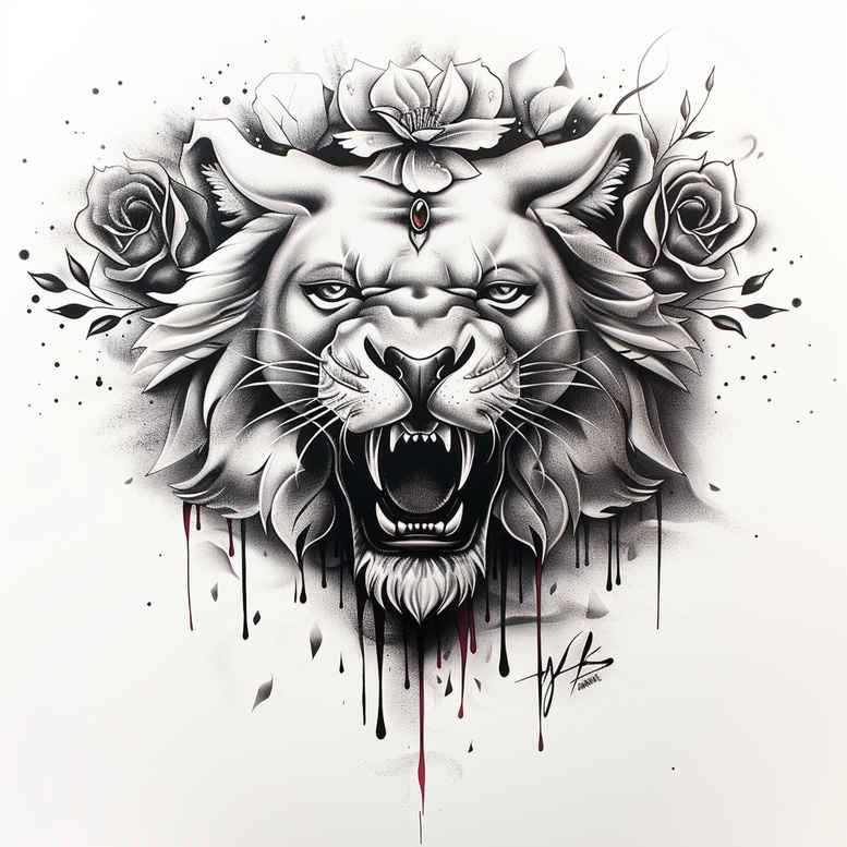 other-animals tattoo design ideas Realism precise anatomy natural flow resilience and power