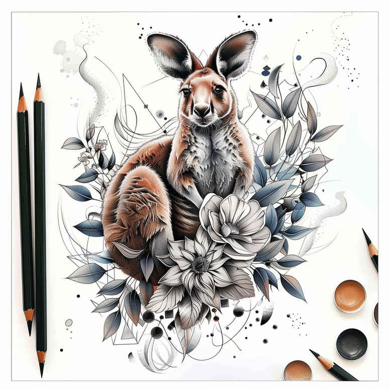 other-animals tattoo design ideas form fidelity natural flow symbol of determination