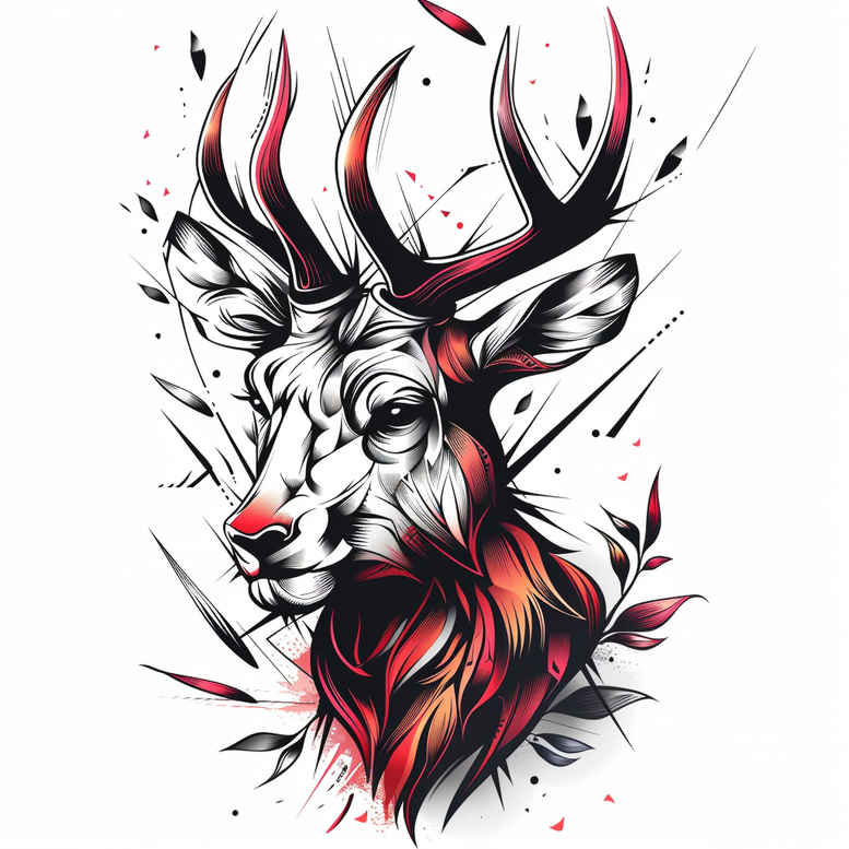 other-animals tattoo design ideas realistic texture natural patterns for calf