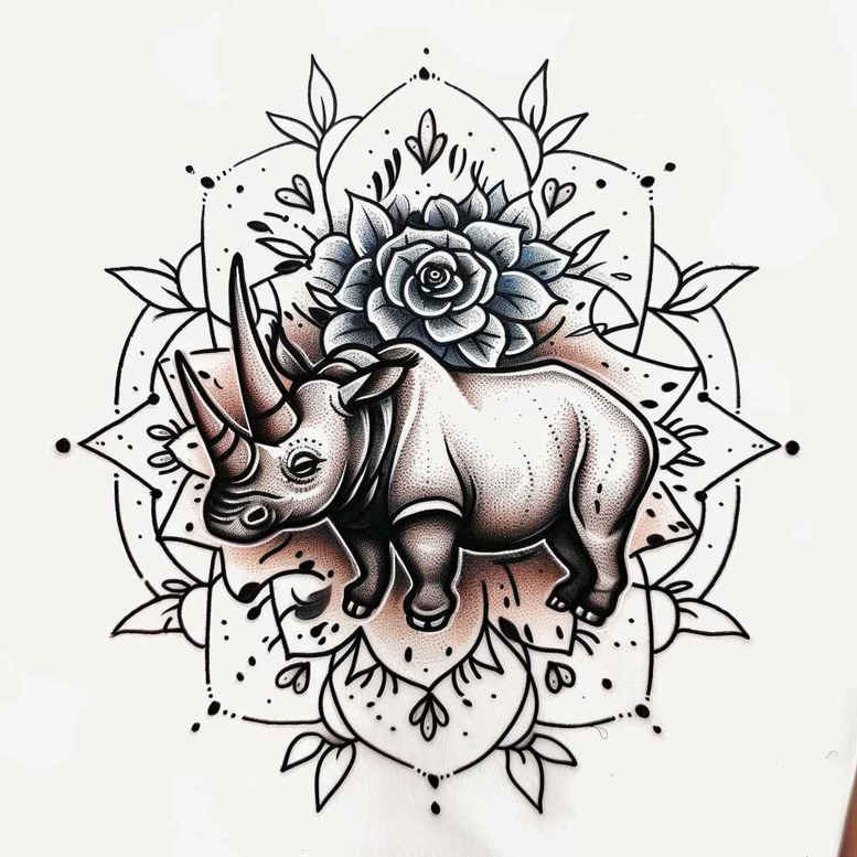 other-animals tattoo design ideas Realism realistic perspective natural patterns for side torso