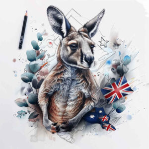 other-animals tattoo design ideas fine detail natural patterns for upper thigh