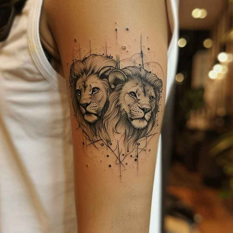 other-animals tattoo design ideas wide-angle natural patterns symbolising strength