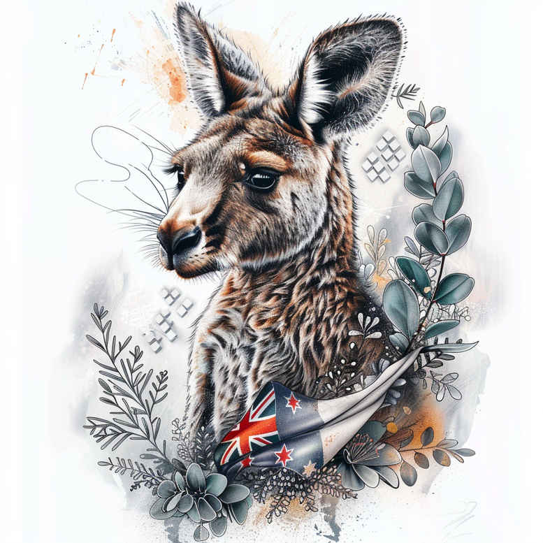 other-animals tattoo design ideas Realism natural contrast naturalistic for heel