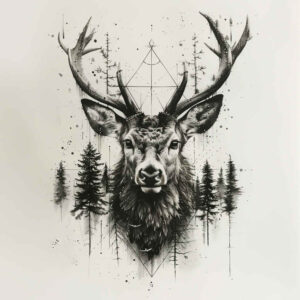 other-animals tattoo design ideas Surrealism phantom nature-inspired for arm
