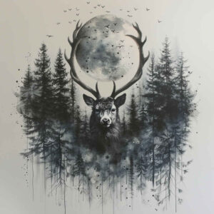 other-animals tattoo design ideas surreal nature-inspired strength and power