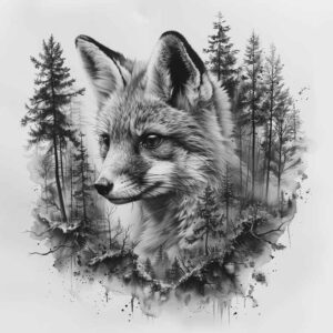 other-animals tattoo design ideas decorative flourishes organic for chest