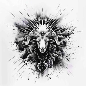 other-animals tattoo design ideas refined lines powerful symbolising courage
