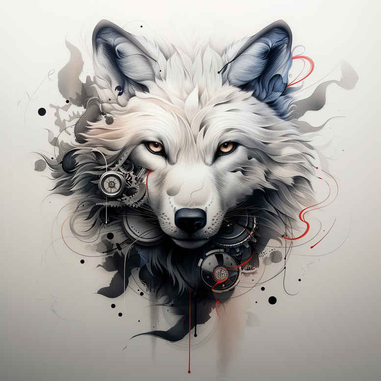other-animals tattoo design ideas modern twist realistic for shoulder blade