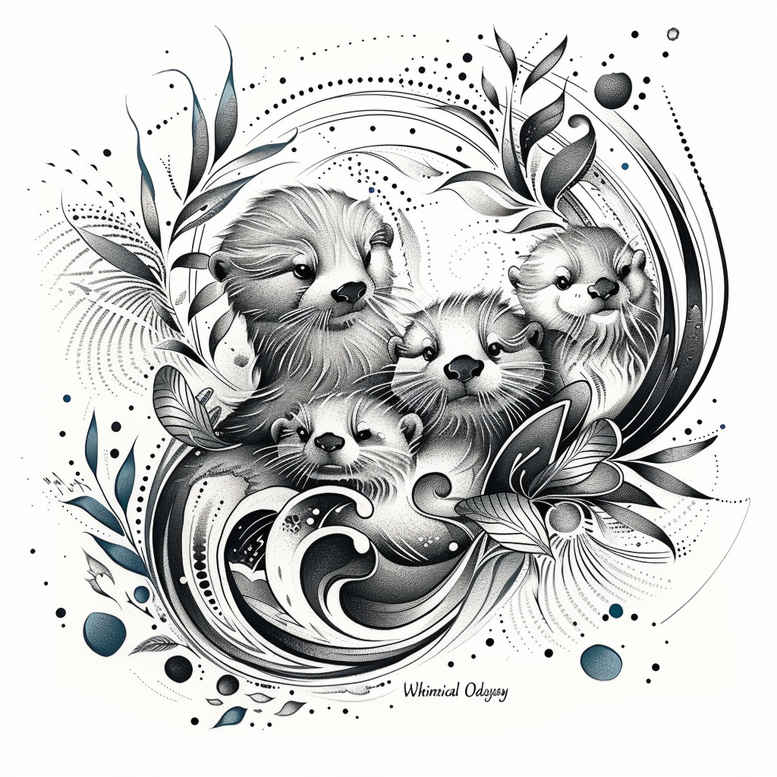 other-animals tattoo design ideas moody realistic for temple