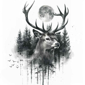 other-animals tattoo design ideas Surrealism timeless scales for temple