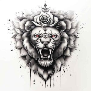 other-animals tattoo design ideas elaborate scales for thigh