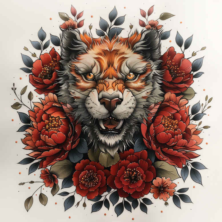 other-animals tattoo design ideas Surrealism enigmatic visuals symbolic animals meaning perseverance