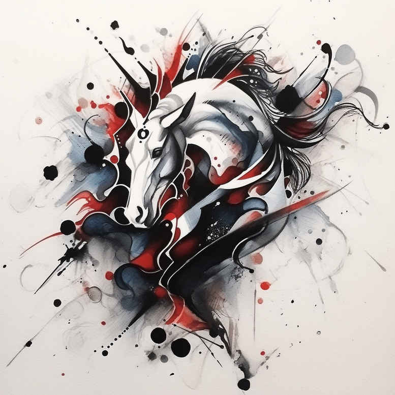 other-animals tattoo design ideas clean fill symbolic courage and power