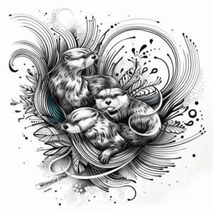 other-animals tattoo design ideas Surrealism symbolism symbolic for back shoulder