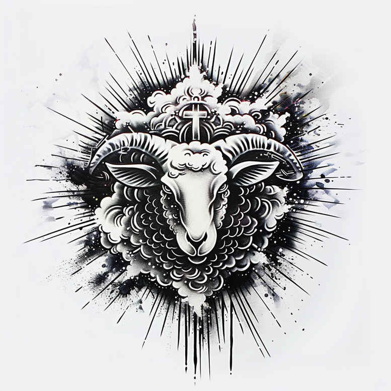 other-animals tattoo design ideas volume effect tribal style symbol of courage