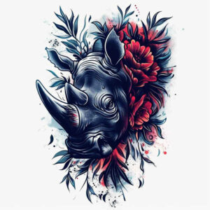 other-animals tattoo design ideas atmospheric wildlife for lower chest