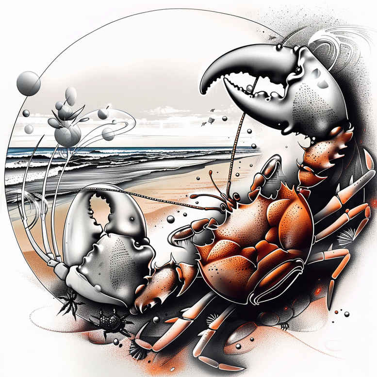other-animals tattoo design ideas Surrealism dreamscape wildlife symbols for temple