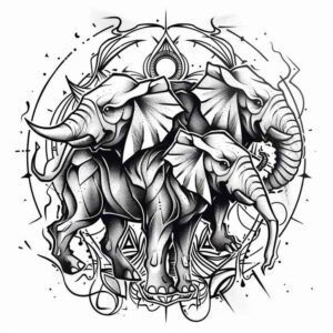 other-animals tattoo design ideas Realism refined lines wildlife symbols shows resilience