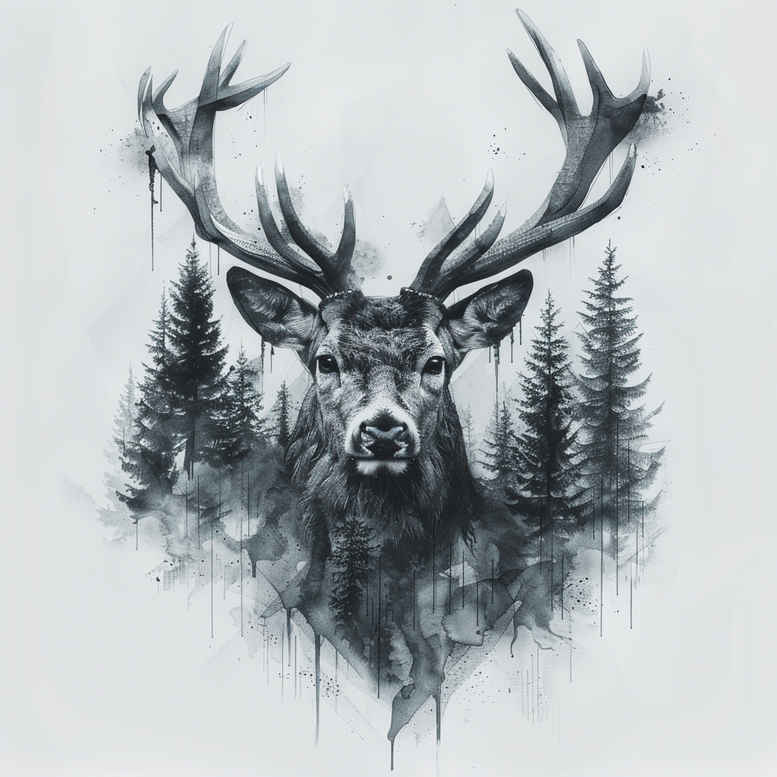 tropical-animals – tattoo design ideas free ai generated – realism-depth-realism – for-outer-arm – Gallery: other-animals-inkby-ai