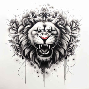 water-animals – tattoo design ideas free ai generated – neotraditional-bold-texture – for-shin – Gallery: other-animals-inkby-ai