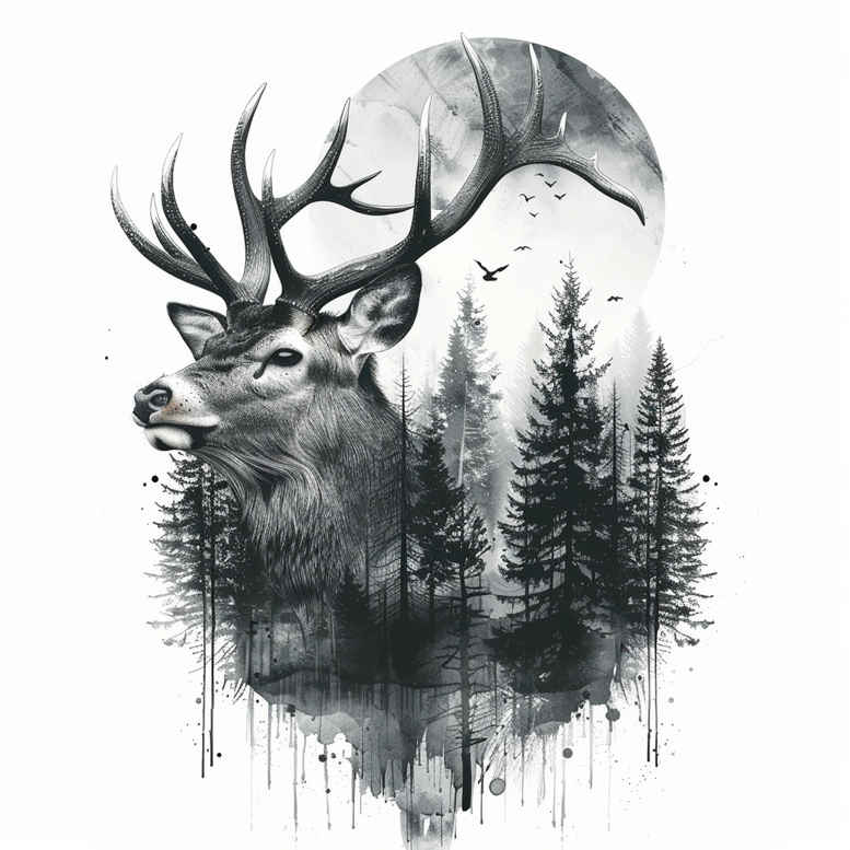 water-animals – tattoo design ideas free ai generated – neotraditional-expressive-color – for-shin – Gallery: other-animals-inkby-ai