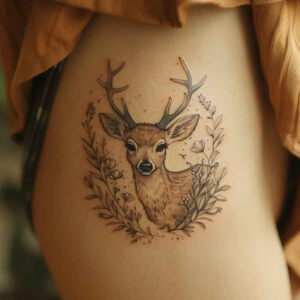 water-animals – tattoo design ideas free ai generated – surrealism-ethereal-glow – for-temple – Gallery: other-animals-inkby-ai