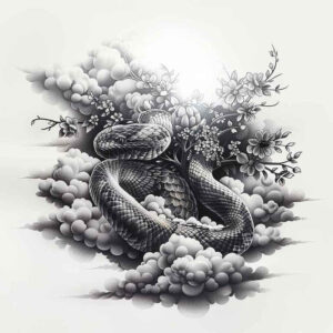water-animals – tattoo design ideas free ai generated – surrealism-fluid-motion – for-sternum – Gallery: other-animals-inkby-ai