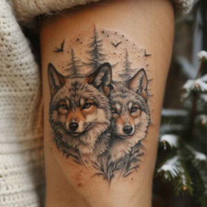 wild-animals – tattoo design ideas free ai generated – neotraditional-bold-texture – for-triceps – Gallery: other-animals-inkby-ai