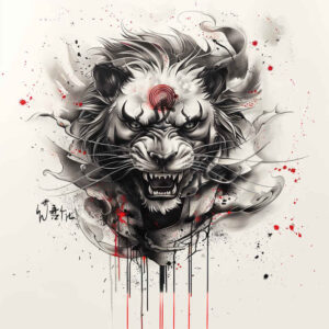 abstract-asian-patterns – tattoo design ideas free ai generated – realism-illustrative-style – for-hip – Gallery: other-asia-inkby-ai