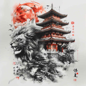 asia – tattoo design ideas free ai generated – realism-precise-anatomy – for-upper-arm – Gallery: other-asia-inkby-ai