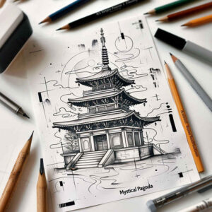 asian-flowers – tattoo design ideas free ai generated – surrealism-dream-motifs – for-upper-back – Gallery: other-asia-inkby-ai