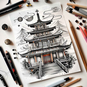 asian-pattern-tattoo-realism-hyper-realistic-for-lower-leg – tattoo design ideas free ai generated – Gallery: other-asia-inkby-ai