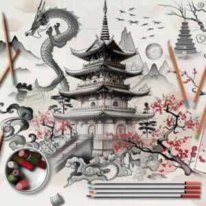 asian-tattoo-design-neotraditional-crisp-lines-for-hip – tattoo design ideas free ai generated – Gallery: other-asia-inkby-ai
