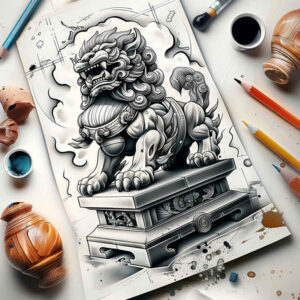 other-asia tattoo design ideas Realism digital realism ancient symbols represents resilience