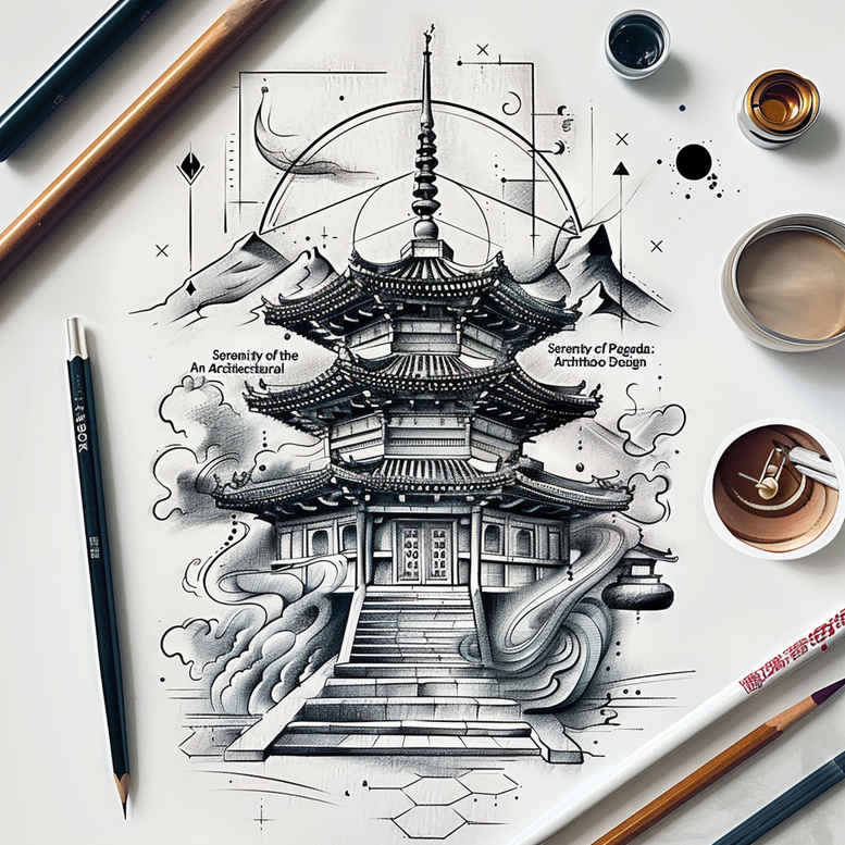 other-asia tattoo design ideas Surrealism blurred boundaries calligraphy meaning determination